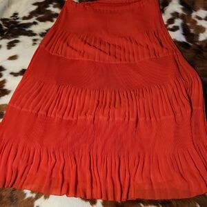 Joseph Ribkoff Red Maxi Skirt
